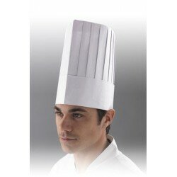 CHEF's HAT WHITE 200mm x 50