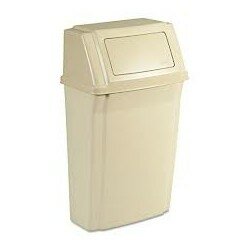 Slim Jim Wall Mounted Container 57 Litre Beige