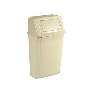 Slim Jim Wall Mounted Container 57 Litre Beige