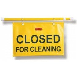 Rubbermaid Closed for Cleaning Sign