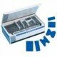 BLUE WATERPROOF ASSORTED HYPOALLERGENIC PLASTERS x 100 