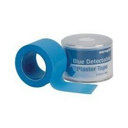 BLUE TAPE DETECTABLE ROLL 5Mtr