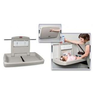 HORIZONTAL BABY CHANGING TABLE